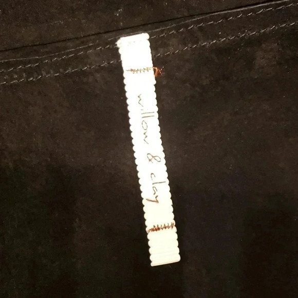 Willow clay 100% real suede jacket with tassels size L NWOT - Picture 9 of 12